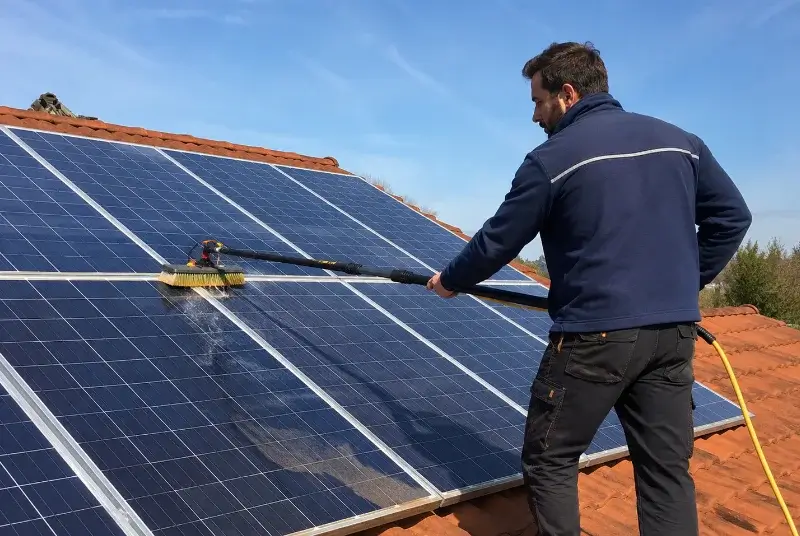 Nettoyage et entretien de panneaux solaires à Lagos