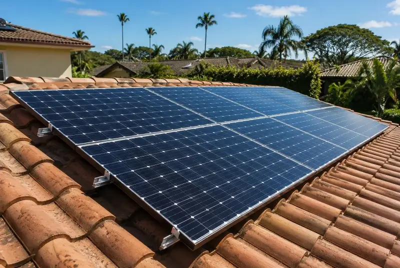 Installation de panneaux solaires à Lagos